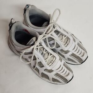 Spring Boost b-Fit Dorsi-4 Science White & Gray Walking Running Shoes 8.5